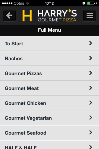 Harry's Gourmet Pizza screenshot 3