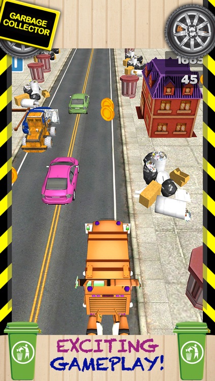 3D Garbage Truck Racing Game With Real City Racer Games And Police Cars FREE