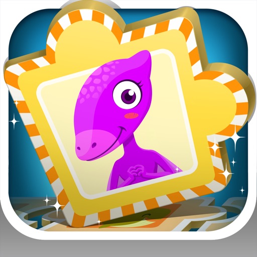 Dinosaur Games Learning - Silly Sentences card & puzzle games for kids and preschool toddler Icon