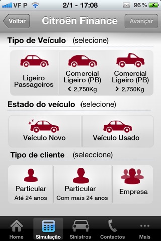 Seguro Auto Citroen screenshot 2