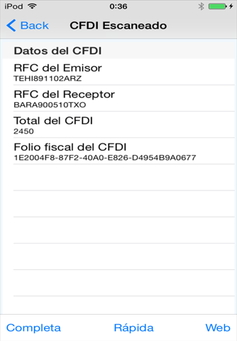 CFDI Validador Plus screenshot 2