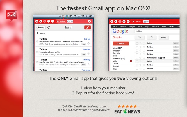 App for Gmail - Email Menu Tab(圖1)-速報App