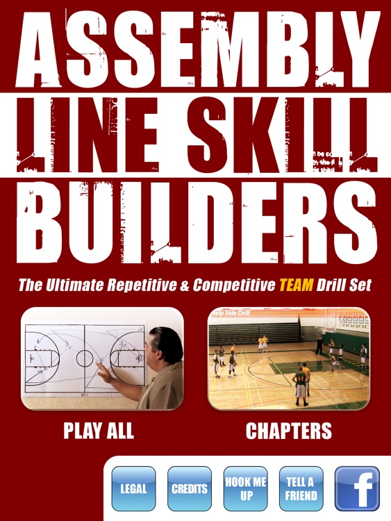 Assembly Line Skill Builders: Team Drills & Skills - With Coach Jamie Angeli - Full Court Basketball Training Instruction - XL