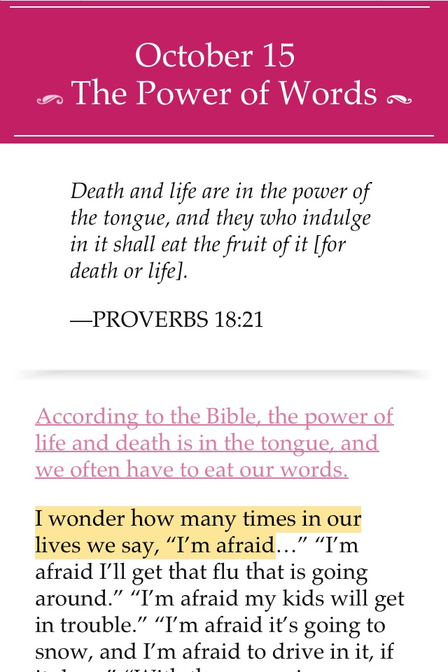 The Confident Woman Devotional screenshot 3