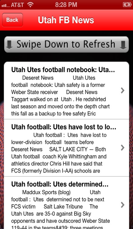 Football News - Utah Utes Edition