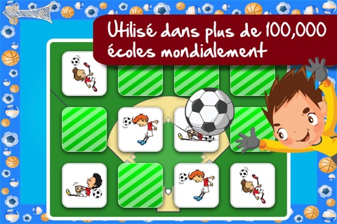 Free Memo Game Sport Cartoon screenshot 4