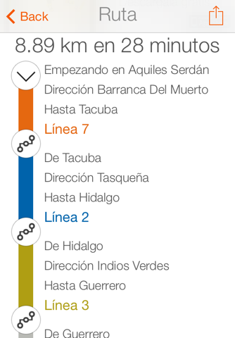 Metro DF México screenshot 3