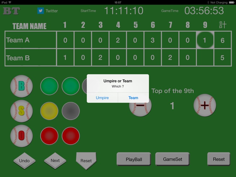 The umpire for iPad screenshot-3