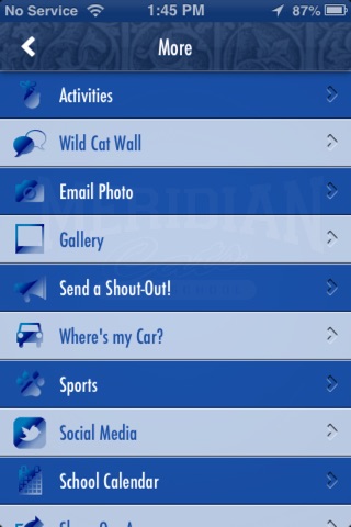 Meridian High School Athletics screenshot 2