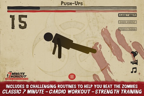 7 Minute Workout - Zombie Survival Edition FREE screenshot 3