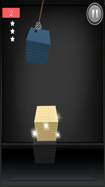 Cubes of Black and White - A Tile  Block Tower Stacking Game- Pro