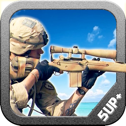 Desert Island Sniper Battlefield HD Full Version icon