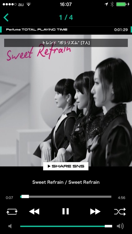 Perfume Music Player