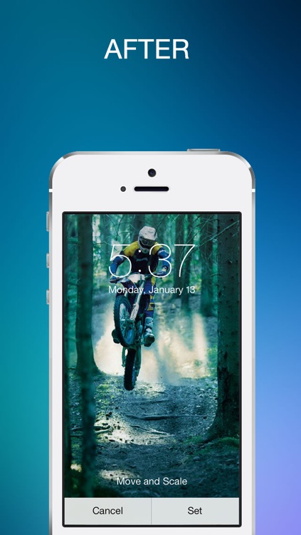 Perfect Wallpapers - Resize and fix stretched wallpapers on iOS7