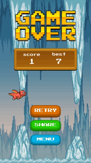 Hard to Fly: Flappy Dragon Adventure Free(圖4)-速報App