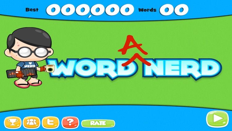 A Word Nerd - A Word  Game For Word Geeks