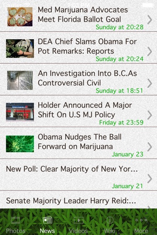 News For Marijuana Free HD screenshot 4