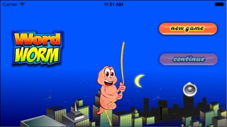 Word Worm for iPhone screenshot1