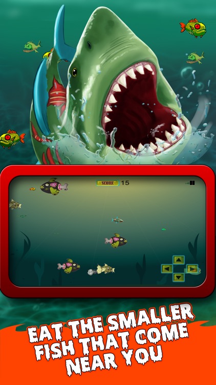 Zombie Mega Shark Attack: Big Fish Revenge Pro