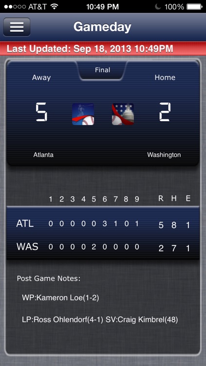Atlanta Baseball Live