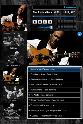 Masters of Flamenco  (5 Maestros over 100 Compositions) screenshot 3
