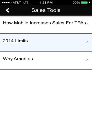 Ameritas Affinity TPA screenshot 3