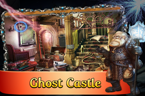 Ghost Castle Hidden Objects Game : Hidden Object Game in Dark,Horror and Mysterious Night screenshot 3