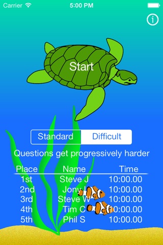 Turtle Tables screenshot 2