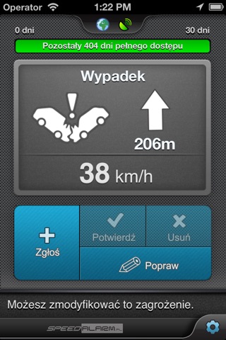 SpeedAlarm Polska screenshot 3