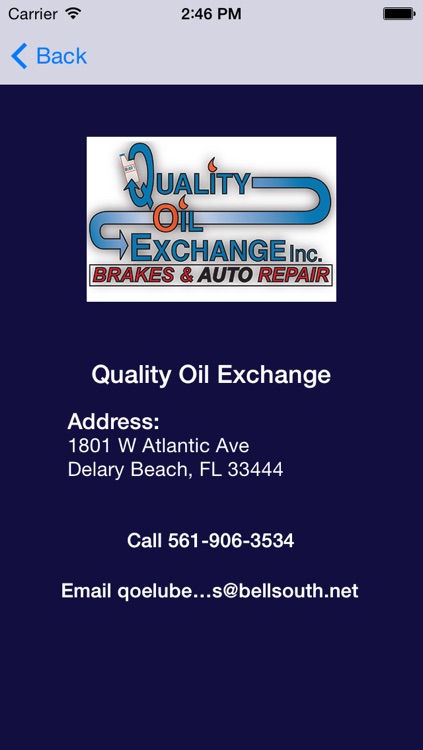 Quality Oil Exchange