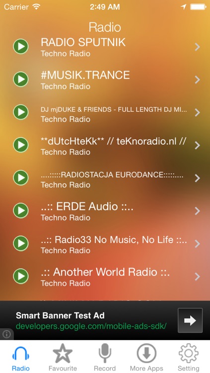Techno Music Radio Recorder by Tarequl Hasan