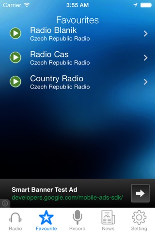 Czech Republic Radio News Radio Recorder screenshot 3