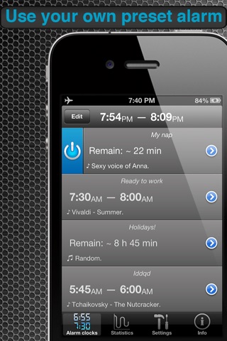 Absalt EasyWakeup PRO - smart alarm clock (easy wake up) screenshot 3