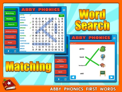 Abby Phonics - First Kids Words HD Free screenshot 3