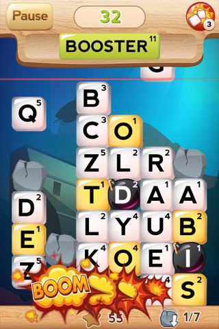 Letter Smash - word game like ruzzle screenshot 4