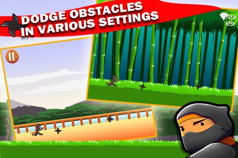 A Ninja Samurai Run - Urban Kung Fu Chop Running Game screenshot 2