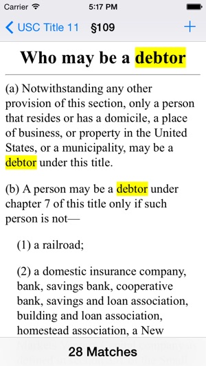 U.S.C. Title 11 - Bankruptcy Code(圖3)-速報App