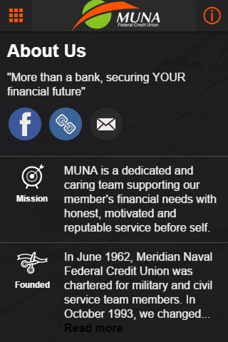 MUNA Federal Credit Union screenshot 2