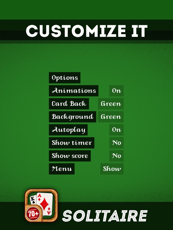 70+ Solitaire Free for iPad HD Card Games screenshot-3