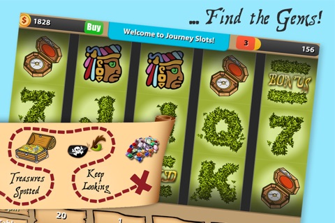 Treasure Journey Slots - A Wild Pirate Slot Machine Adventure through the Amazon Jungle to Find the Lost Gem screenshot 3