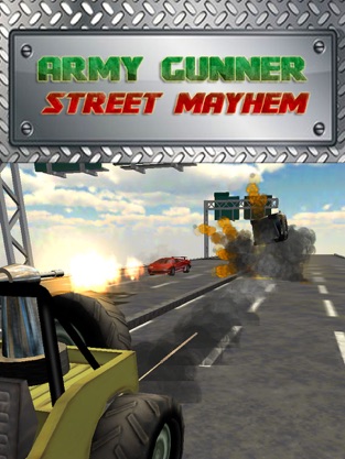 Army Jeep Gunner - Street Mayhem Free, game for IOS