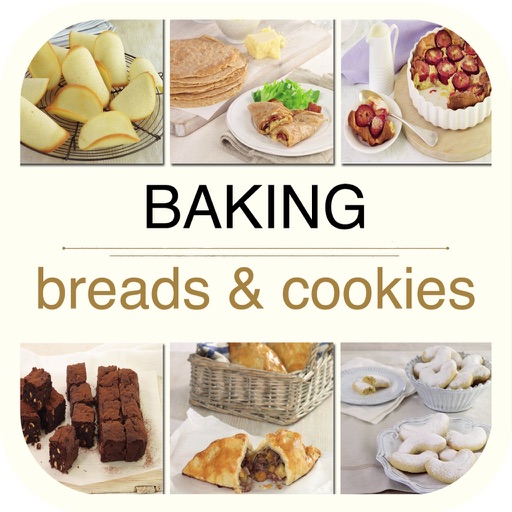 Baking - Breads & Cookies Cookbook for iPad icon