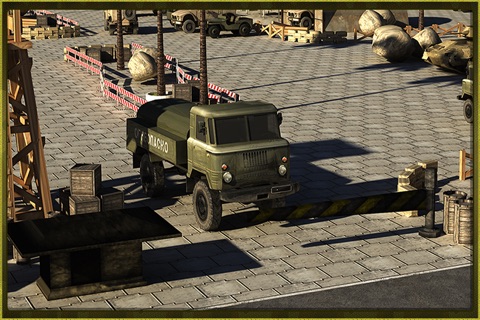 Army Trucker Parking Simulator - Top Free Military War Vehicle Simulator Game screenshot 2