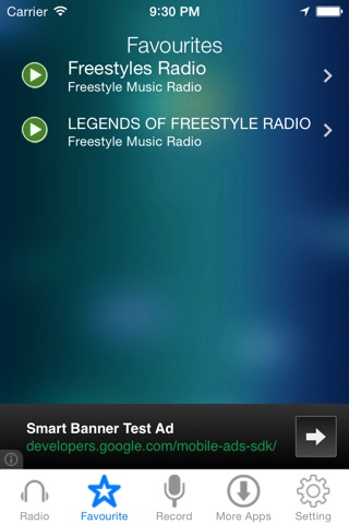 Freestyle Music Radio Recorder screenshot 2