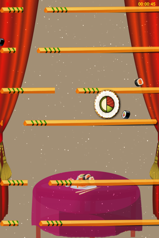Sushi Falling Race Mania - Fun Food Escape Challenge screenshot 4