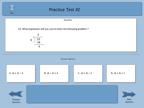 Common Core State Standards® Grade 4 Math Practice Test screenshot 2