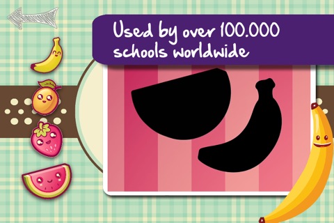 Shape Game Food Cartoon for kids screenshot 4
