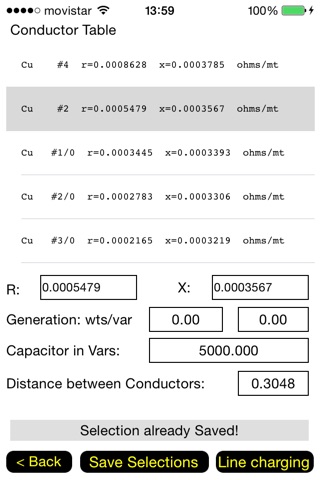 Complex Voltage Drop Calculator screenshot 2