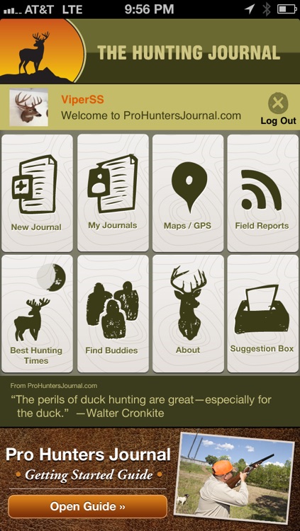 Hunting Journal Pro