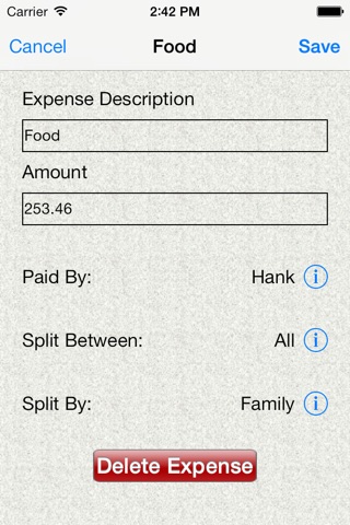 Split Expenses Pro screenshot 3